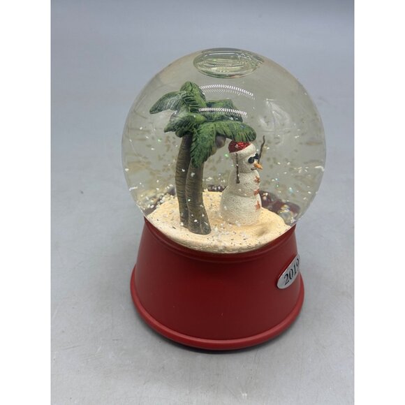 Wondershop Christmas Musical Snow Globe With Tropical Snowman 2019 Decor READ - Picture 3 of 6